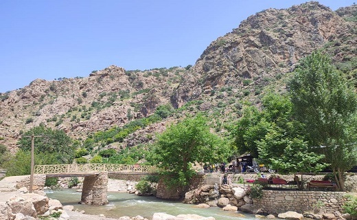 پالنگان جلوه ای ناب و باشکوه از طبیعت کردستان + فیلم و تصاویر