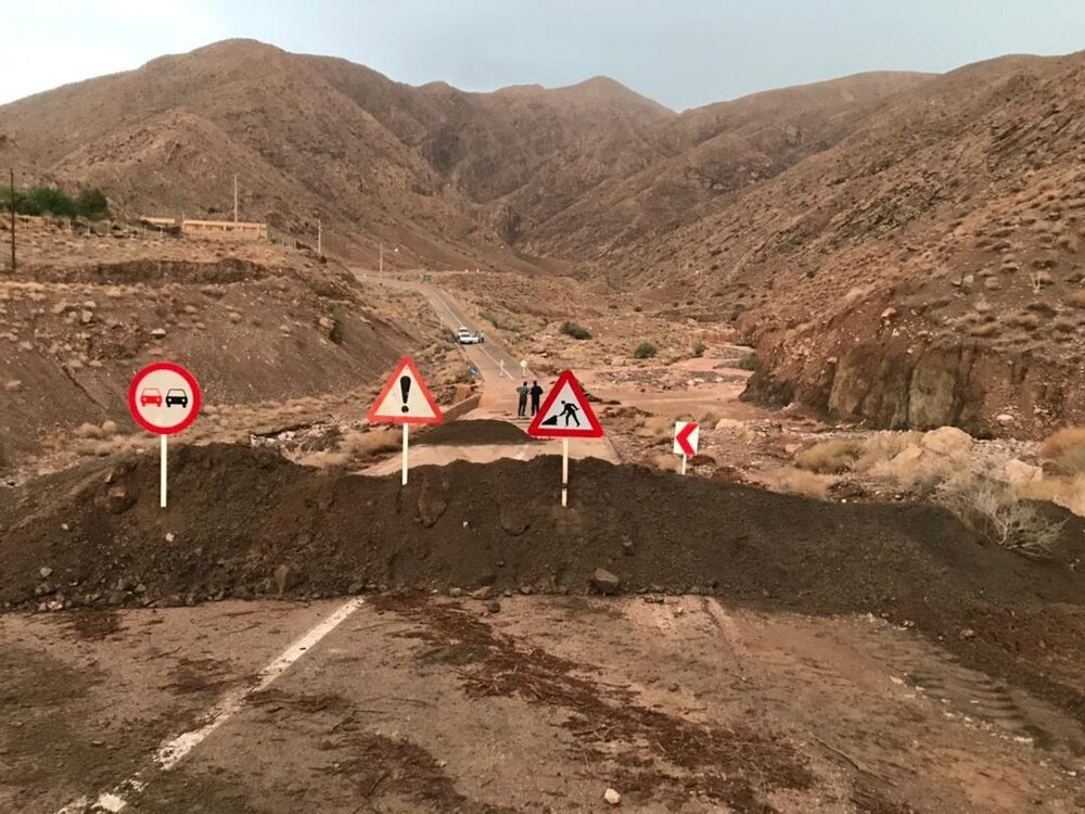 محور زرند_کوهبنان تا ساعاتی دیگر بازگشایی می‌شود