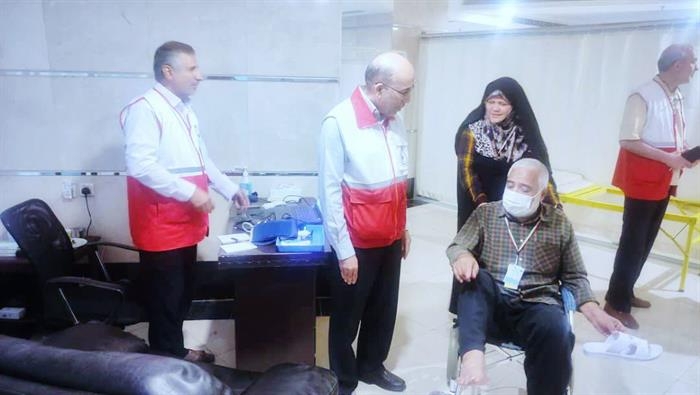 خدمات مرکز پزشکی هلال&zwnj;احمر در ایام حج تمتع ۱۴۰۲ در عربستان