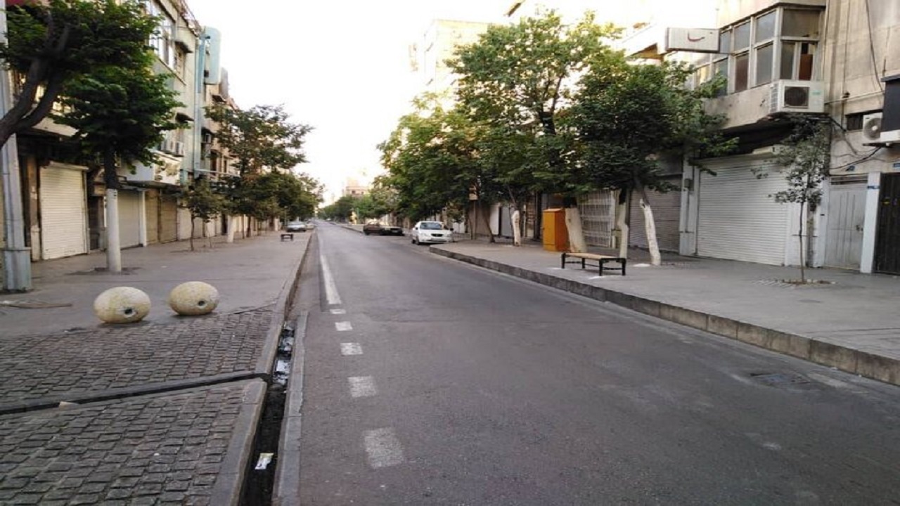 مبلمان شهری محور لاله زار ساماندهی شد 