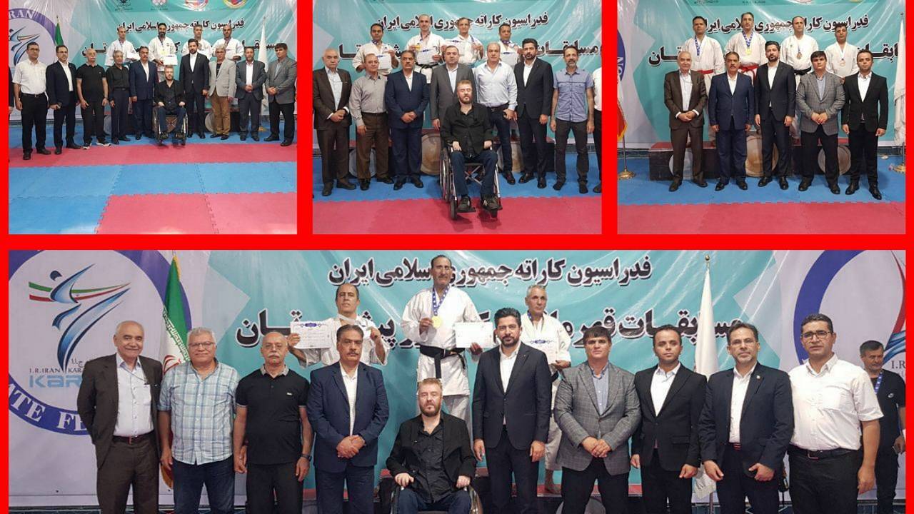 درخشش کرمانی‌ها در مسابقات کاراته قهرمانی کشور پیشکسوتان 