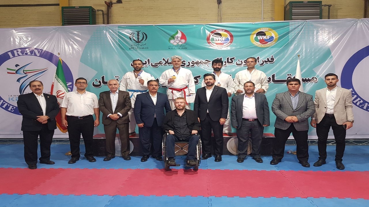پیشکسوتان مازندران نایب قهرمان کاراته کشور