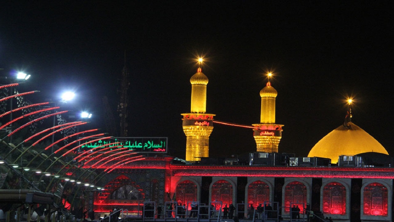 حال و هوای زائران حرم امام حسین (ع) در روز زیارتی مخصوص + فیلم