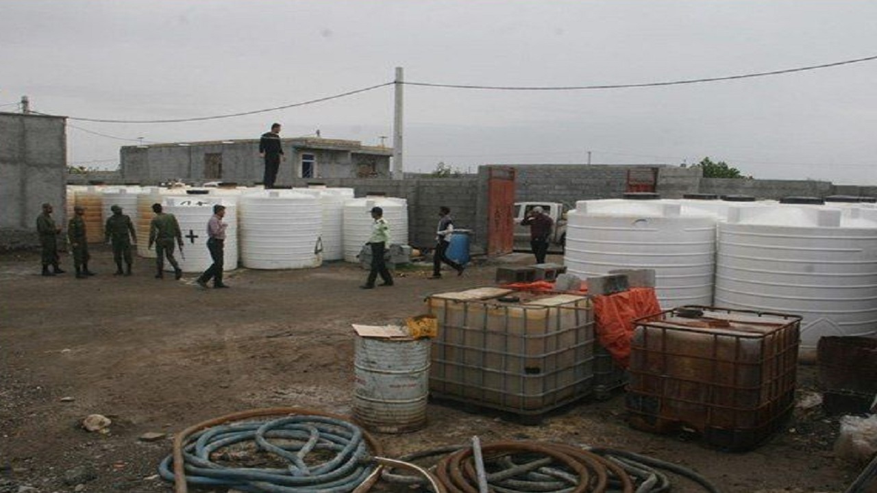 کشف ۱۵۰ هزار لیتر گازوئیل قاچاق در بندرعباس