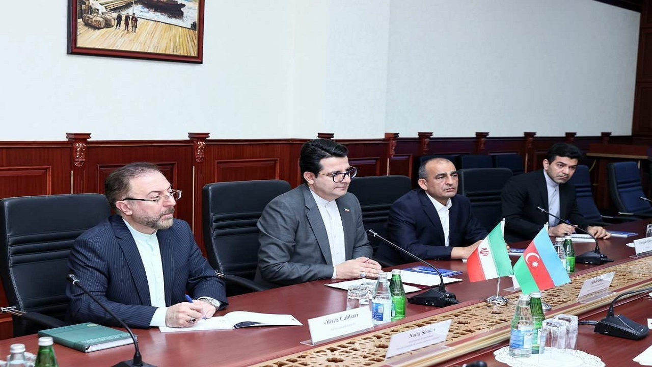 گفتگوی سفیر ایران با رئیس گمرک جمهوری آذربایجان