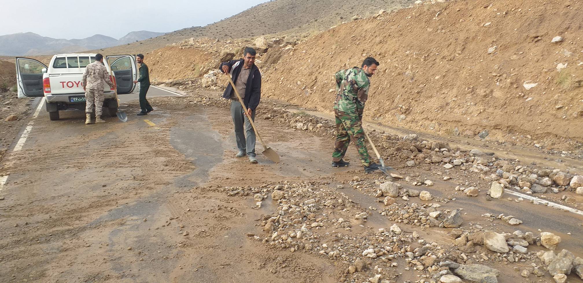 روایتی از  اثرات سیل در مناطق روستایی کوهبنان