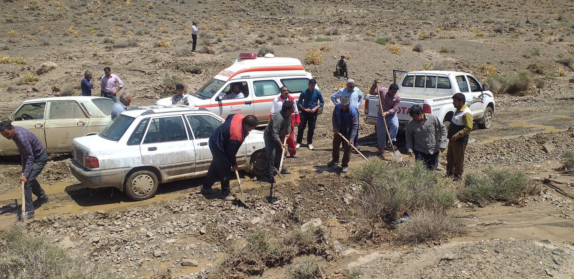 روایتی از  اثرات سیل در مناطق روستایی کوهبنان