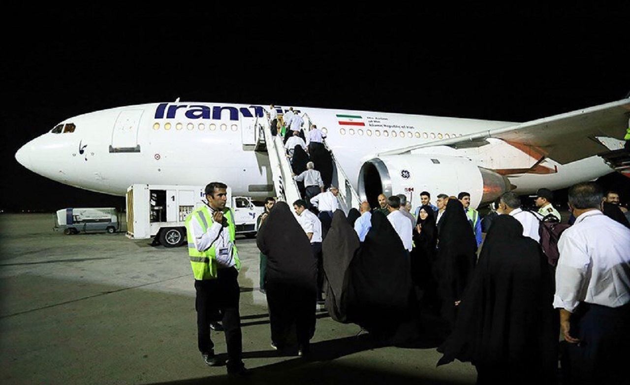 پایان اعزام زائران بیت الله الحرام از فرودگاه بین المللی شهید بهشتی اصفهان