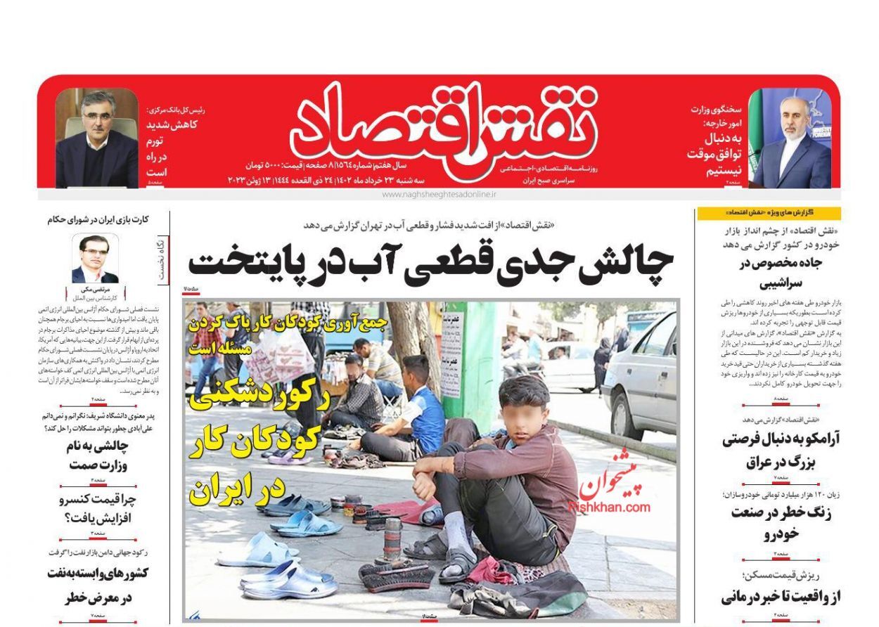 روزنامه نقش اقتصاد