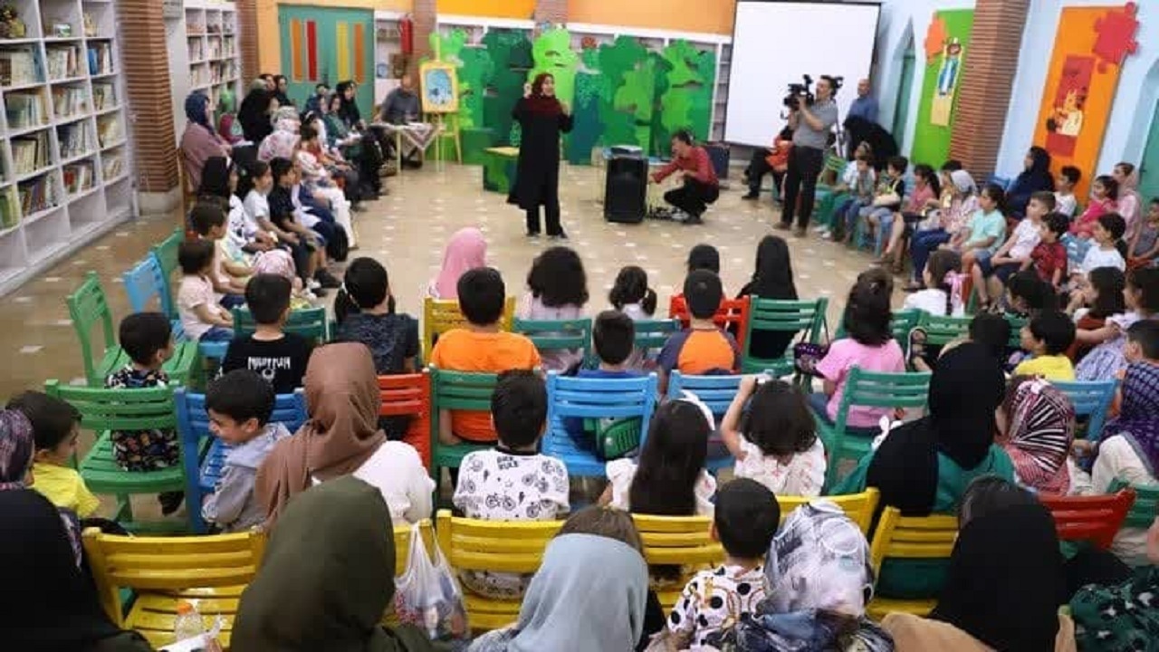 زنگ قصه گویی در کانون قزوین به صدا درآمد