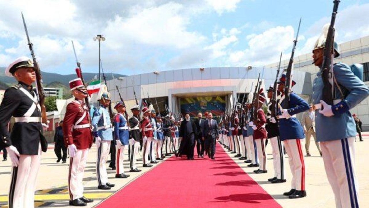 رئیسی، کاراکاس را به مقصد نیکاراگوآ ترک کرد