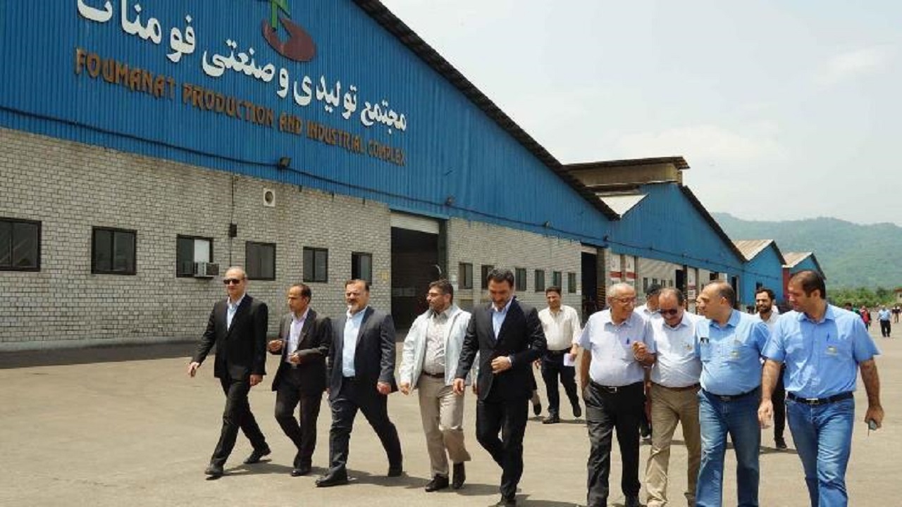 آغاز به کار نیروگاه برق مجتمع تولیدی نئوپان فومنات