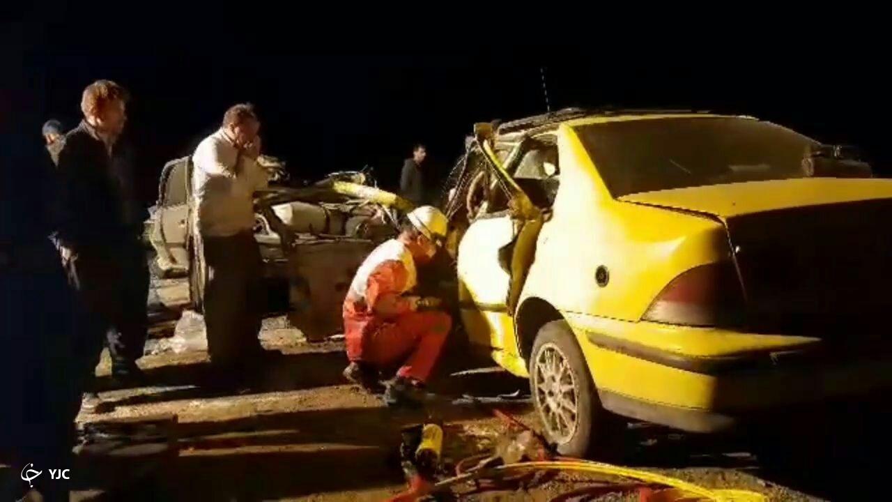 نوجوان بوکانی در تصادف جاده سد جان باخت