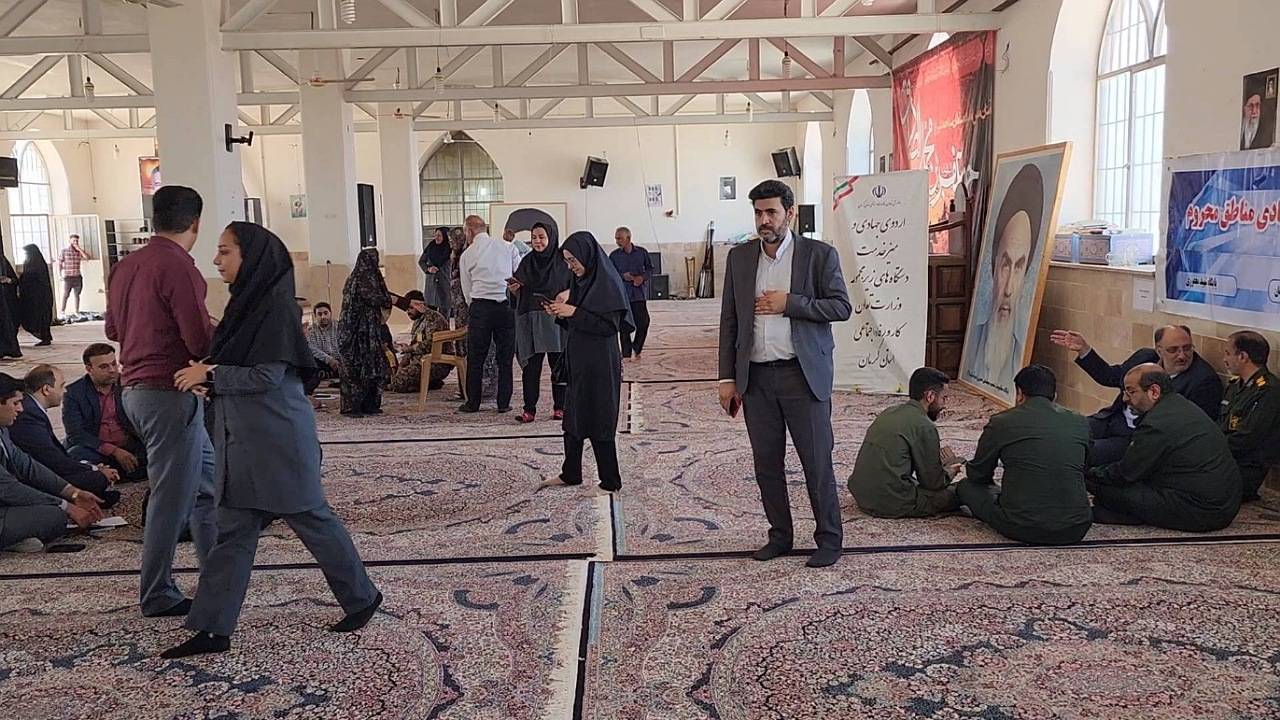 برگزاری اردوی جهادی در روستای سرآسیاب شش بخش چترود کرمان