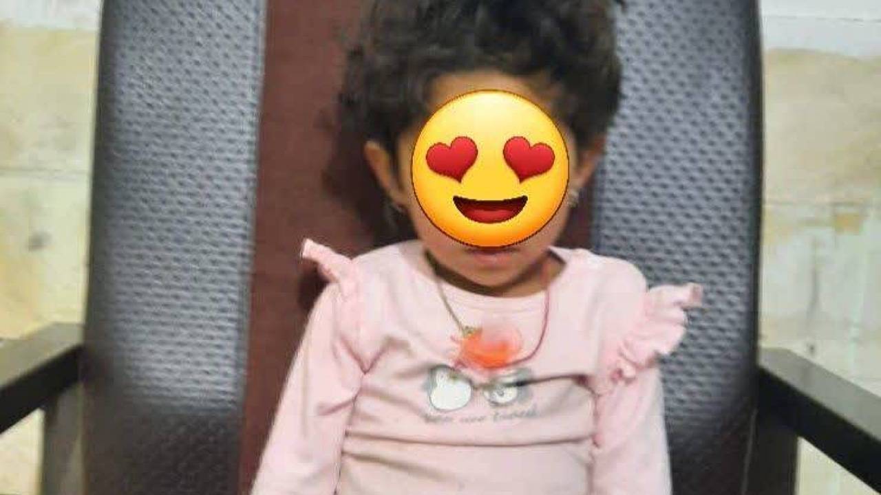 کودک سه ساله ای که از تکدی گری نجات یافت