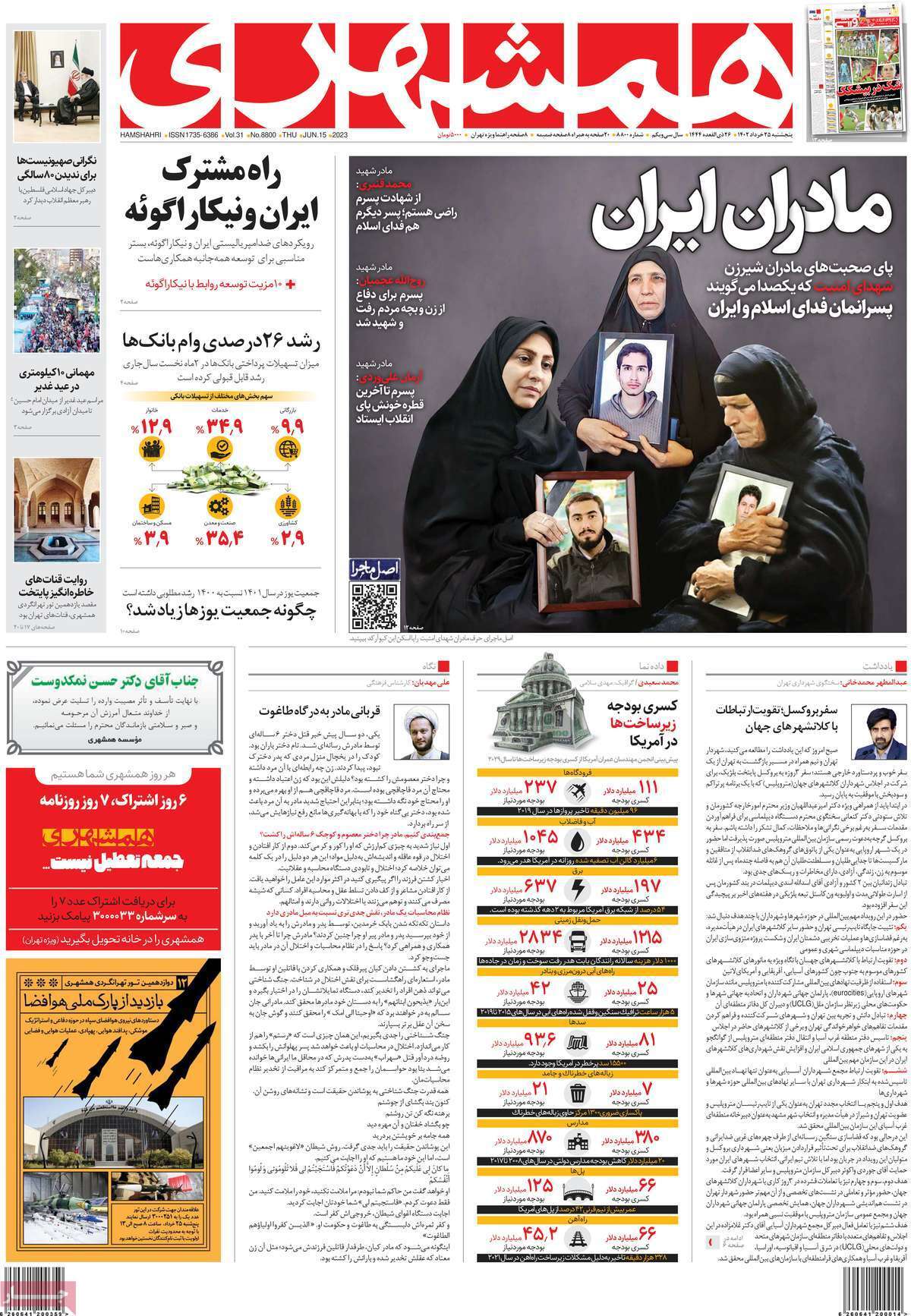 روزنامه همشهری