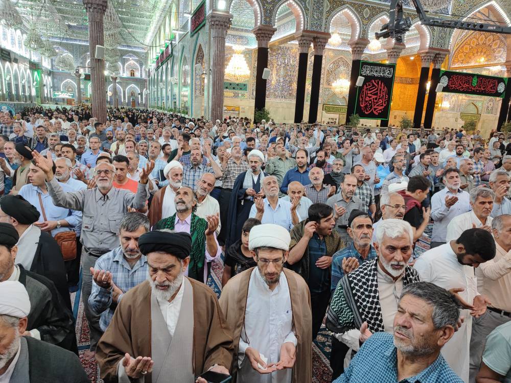 برگزاری مراسم در کربلا