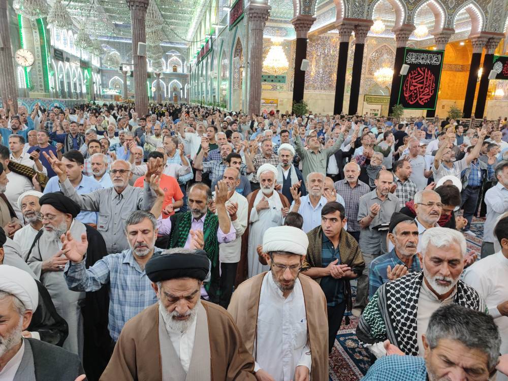 مراسم بعثه مقام معظم رهبری در کربلای معلی