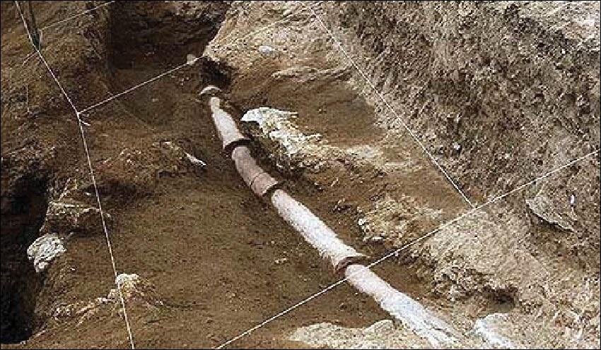 لوله های سفالی