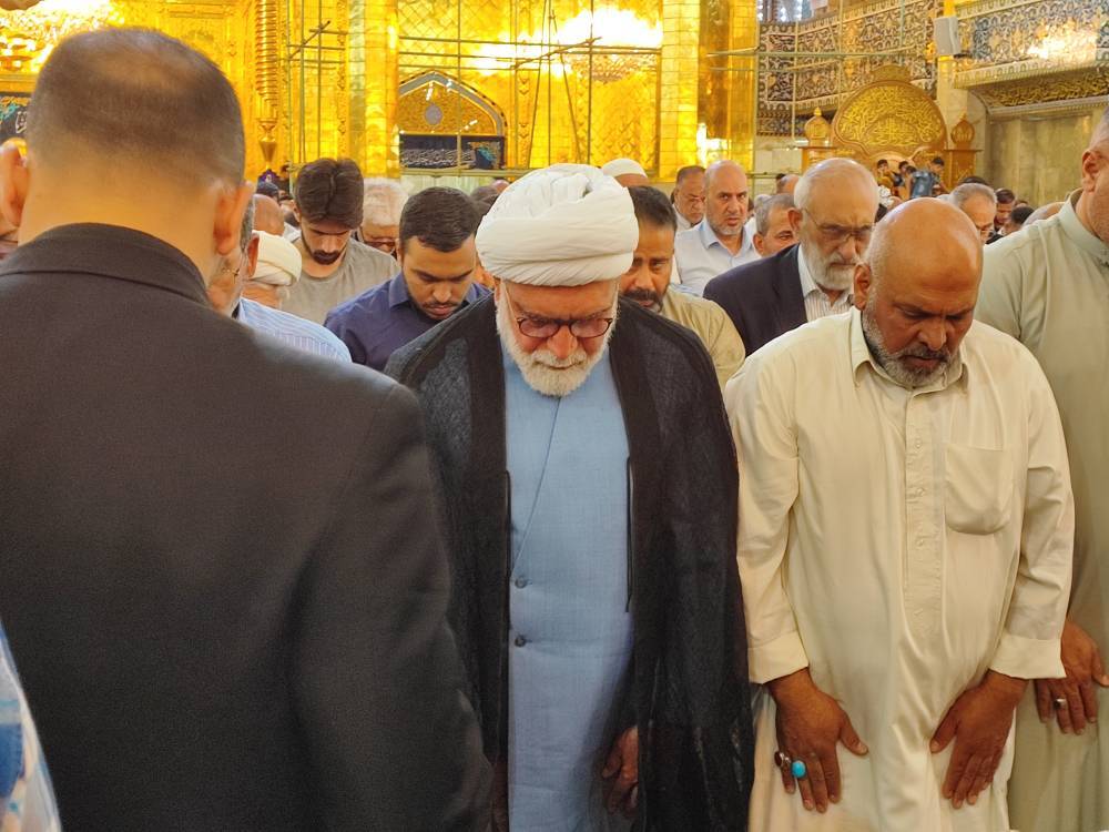 تولیت آستان قدس رضوی در حرم حضرت ابوالفضل العباس(ع)