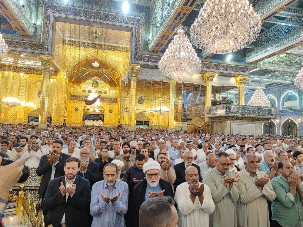 تولیت آستان قدس رضوی در حرم حضرت ابوالفصل العباس(ع)