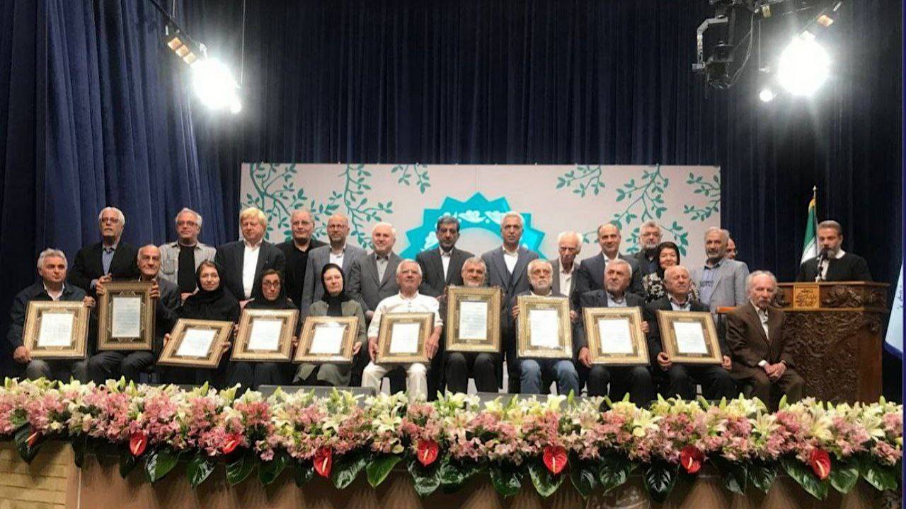 مفاخر میراث‌فرهنگی کشور تجلیل شدند