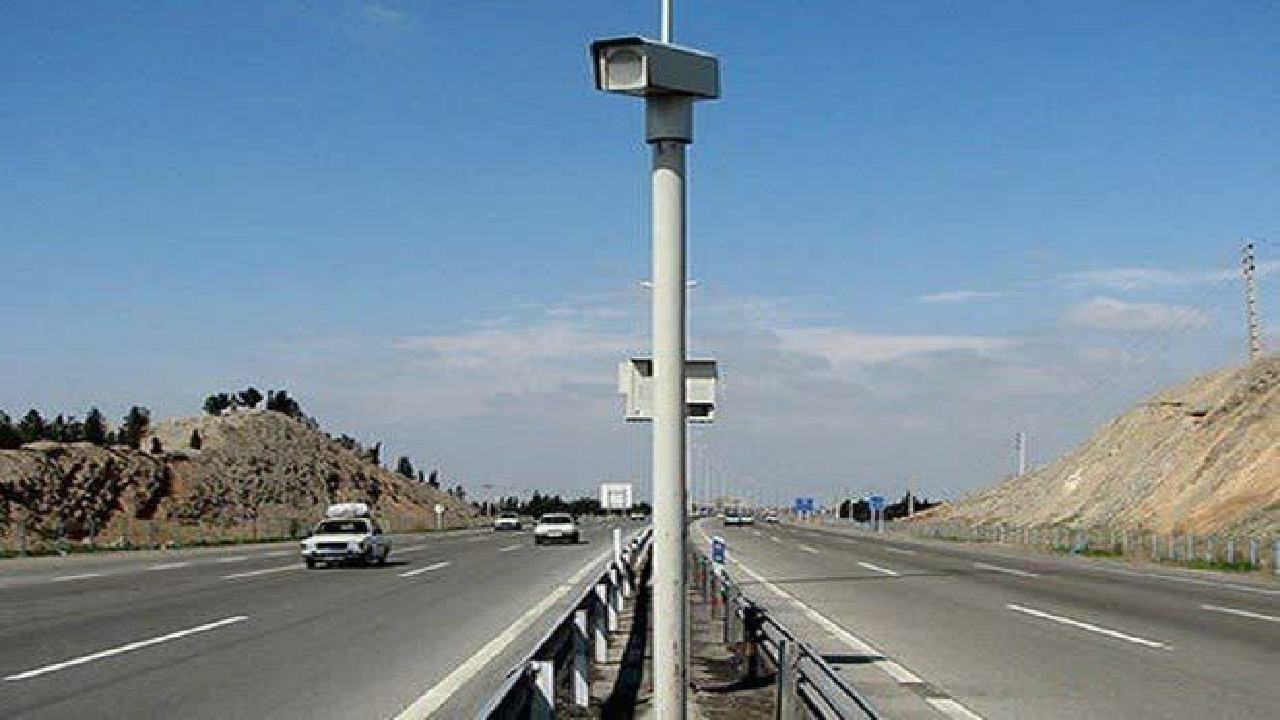 نصب دوربین‌های کنترل سرعت در کمربندی شرق قزوین