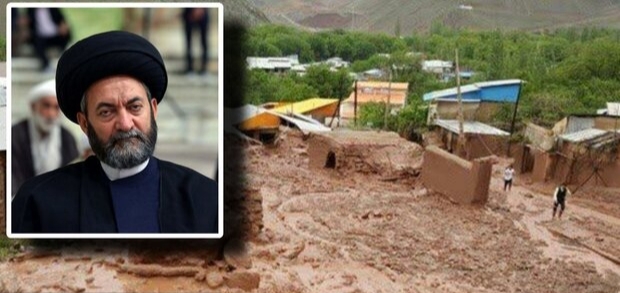 پیام تسلیت امام جمعه اردبیل به مناسبت درگذشتگان سیل گرمی مغان