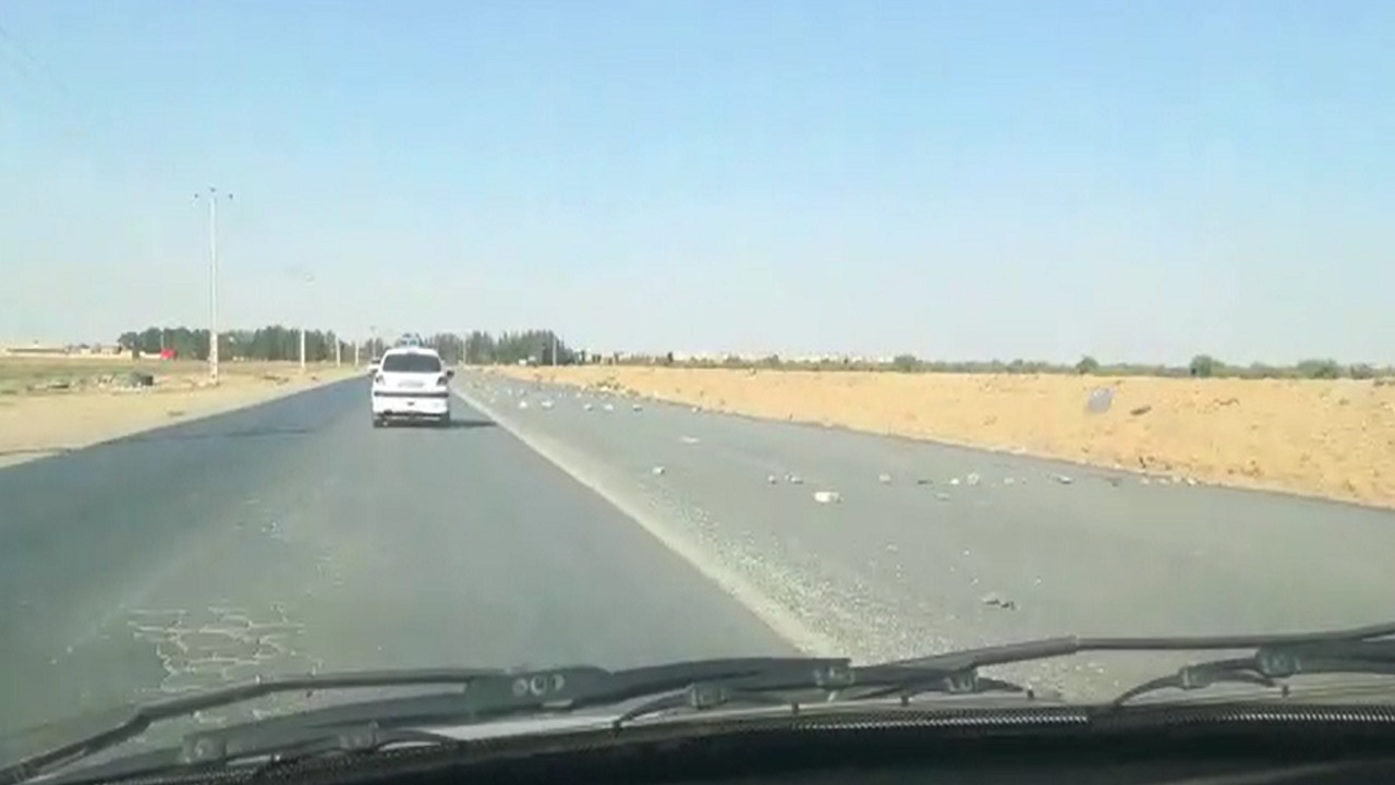 درخواست دوبانده شدن جاده شهرک صنعتی محمودآباد و شهر گز + فیلم