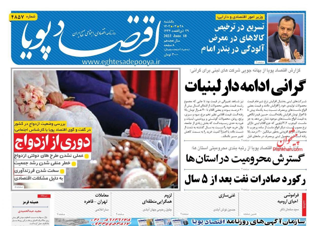 روزنامه اقتصاد پویا