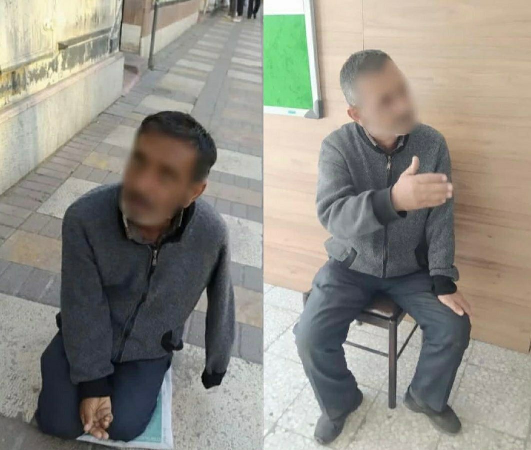 دستگیری گدای معلول نما در قزوین