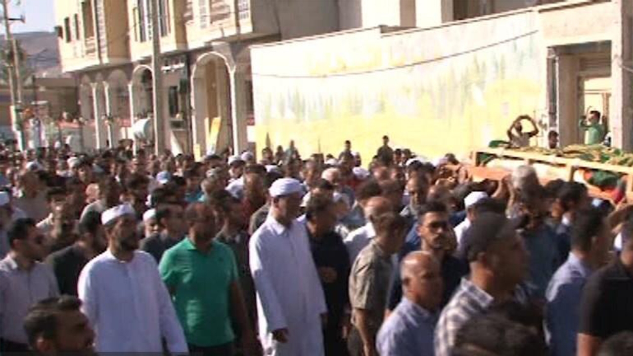 تشییع و خاکسپاری امام جمعه اوز