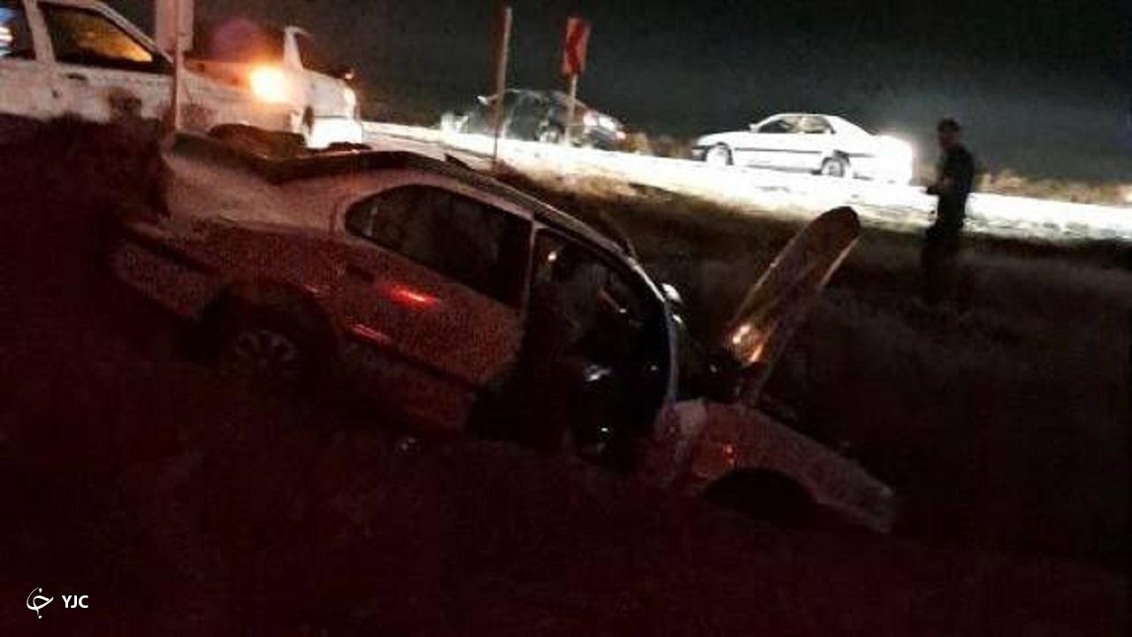 واژگونی خودرو در محور میاندوآب به مهاباد ۶ مصدوم بر جای گذاشت