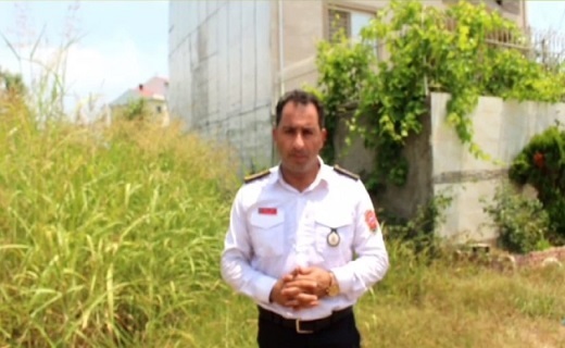 شهرام مومنی، &nbsp;رئیس آتش نشانی رشت