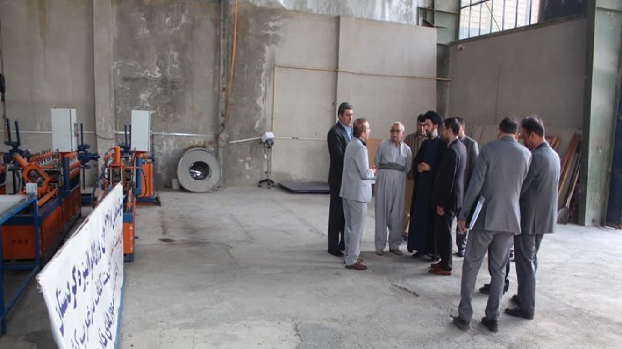 ورود دادگستری برای بازگشایی یک کارخانه گالوانیزه در کردستان