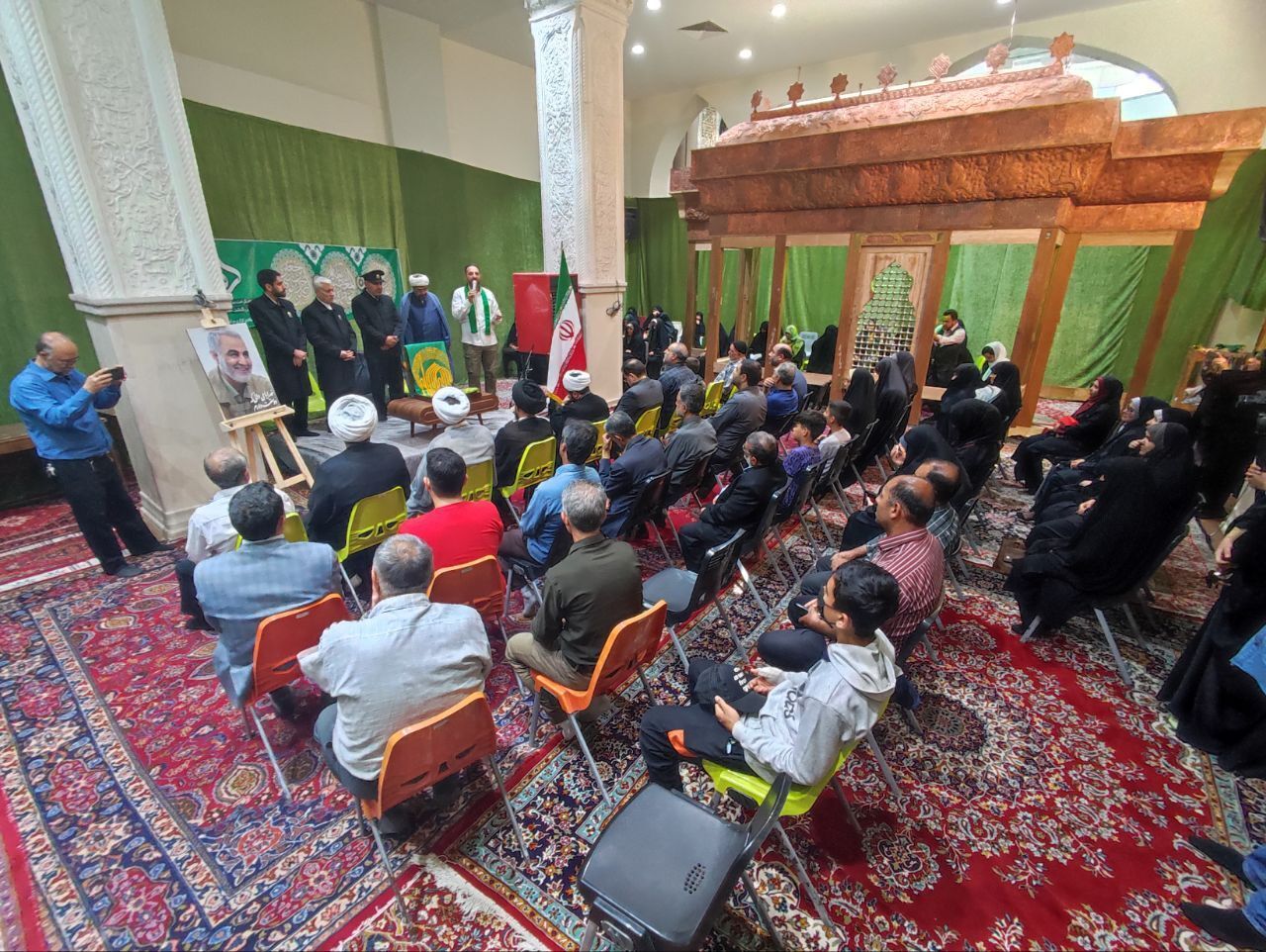 کاروان زیر سایه خورشید، میهمان  محمدشهری‌ها بود