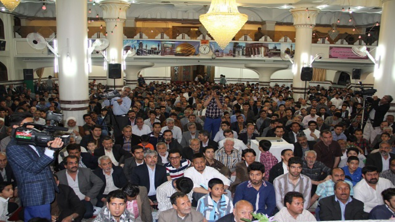 مراسم عزاداری شهادت امام جواد علیه السلام در حسینیه هراتی ها برگزار شد + فیلم