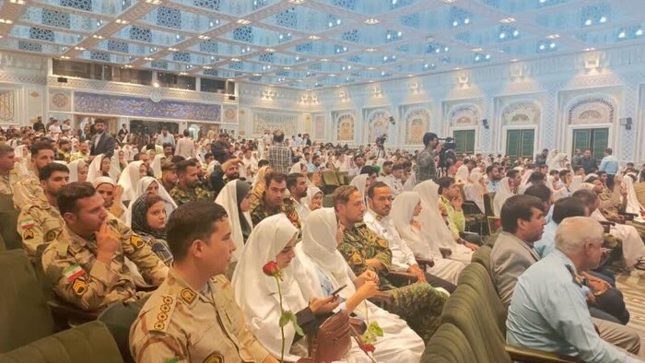 نخستین جشنواره کشوری زوج‌های جوان نیروهای مسلح در مشهد برگزار شد 