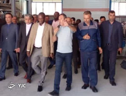 هیئت تجاری اوگاندا وارد شهرستان زرندیه شد