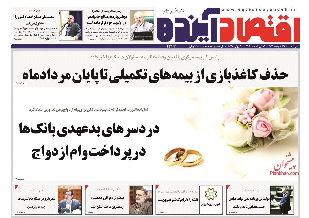 روزنامه اقتصاد آینده