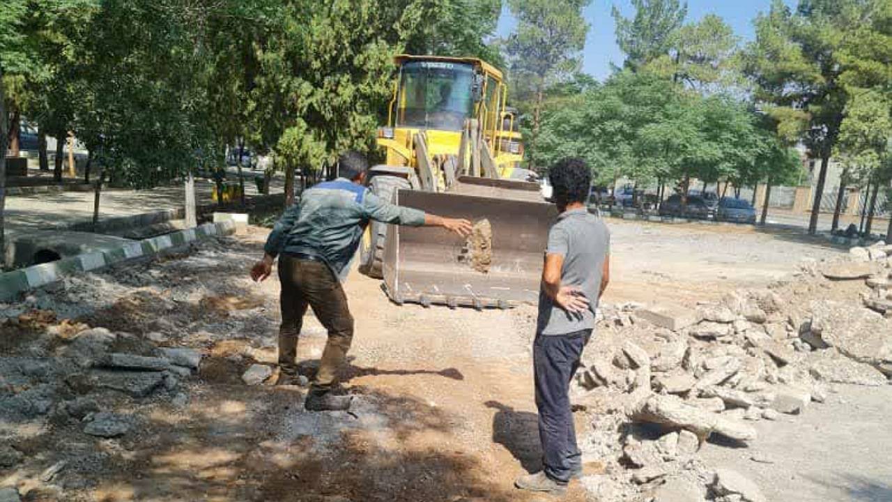 آغاز فرایند احداث پیست اسکیت در بوستان مادر کرمان