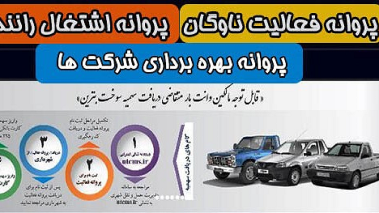 تمدید ۵۰۰ پروانه فعالیت ناوگان حمل و نقل در شهرکرد