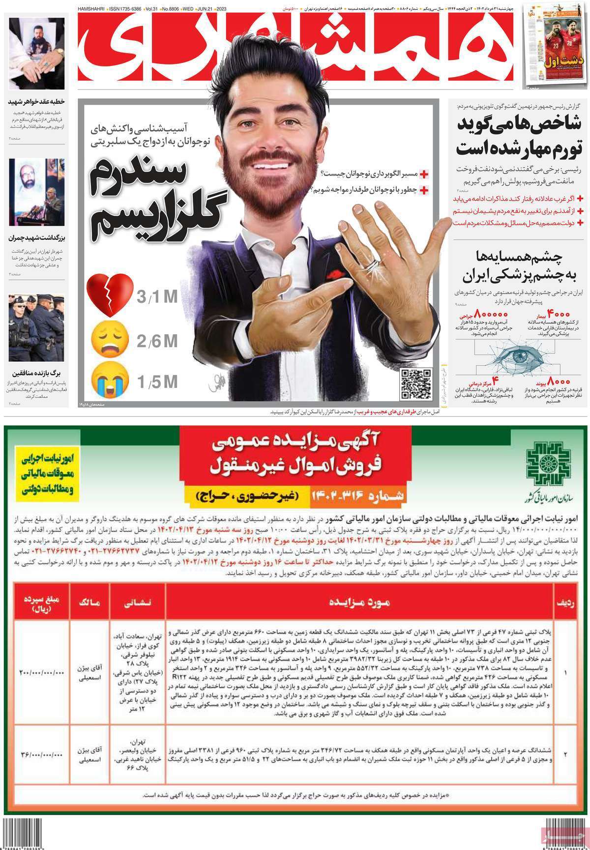 روزنامه همشهری