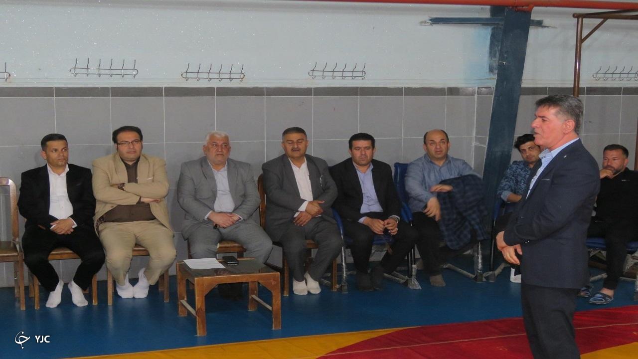 سالن کشتی مهاباد بازسازی می‌شود