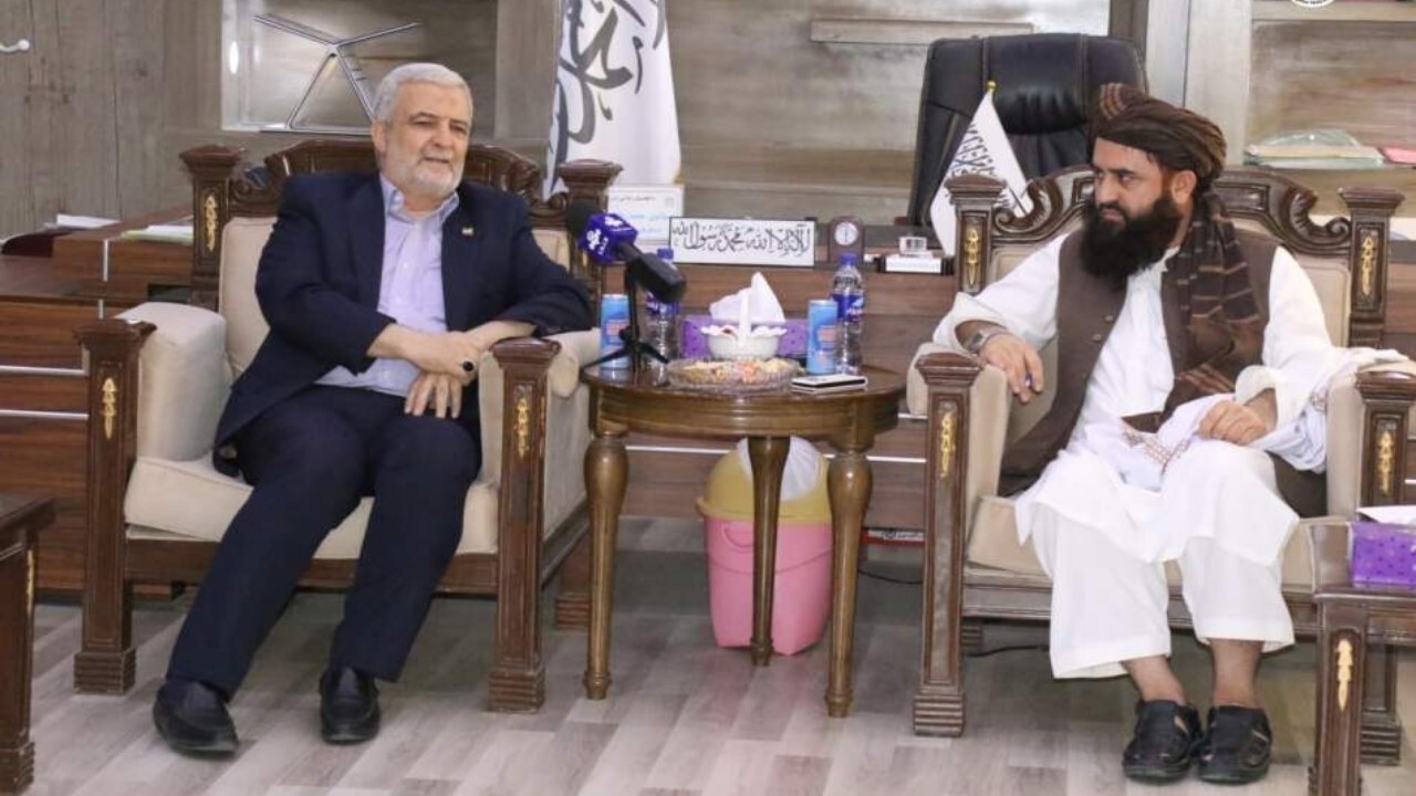 حسن کاظمی قمی و والی ننگرهار درباره مسائل اقتصادی گفت‌وگو کردند