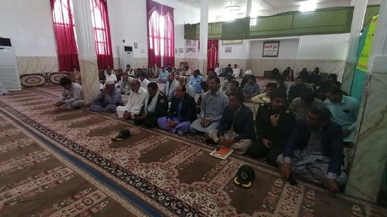 برگزاری یادواره شهدای بخش جلگه چاه هاشم دلگان