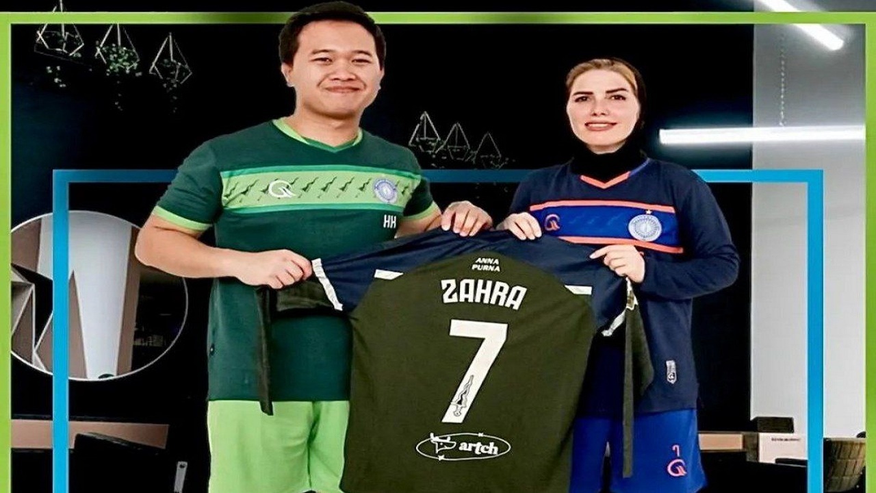 بانوی بابلسری در لیگ فوتسال اندونزی