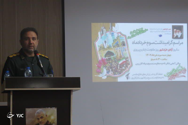 اخلاص، بصیرت و ولایت مداری سه شاخصه مهم رزمندگان در دفاع مقدس
