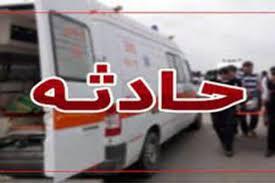 ۹مصدوم در تصادف دو دستگاه اتوبوس در البرز