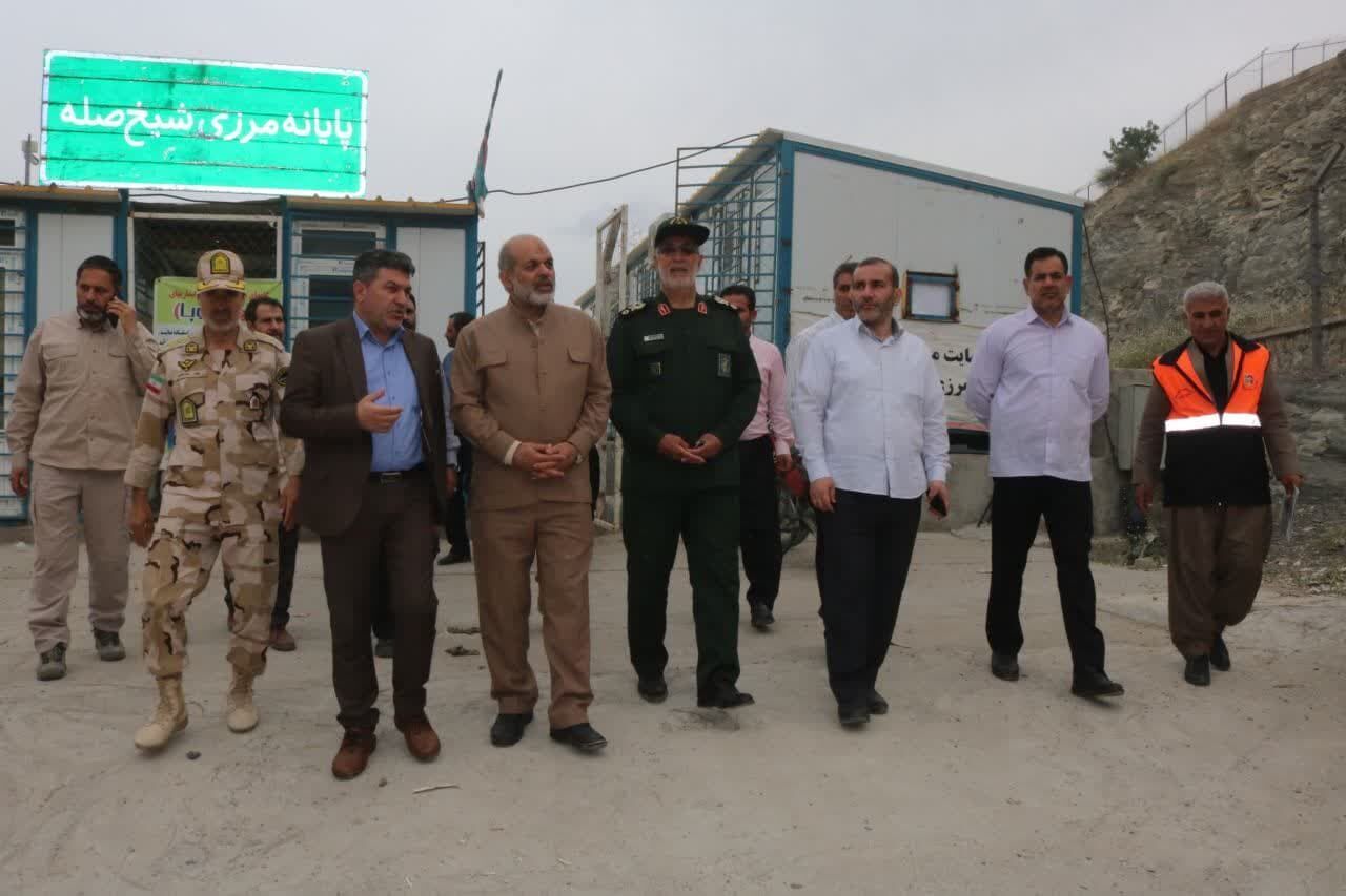 بررسی آخرین وضعیت شهرستان ثلاث باباجانی با حضور وزیر کشور